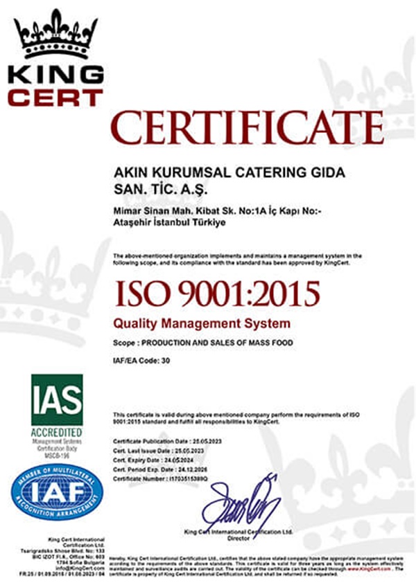 ISO SERTİFİKA 9001 YENİ 2024-1